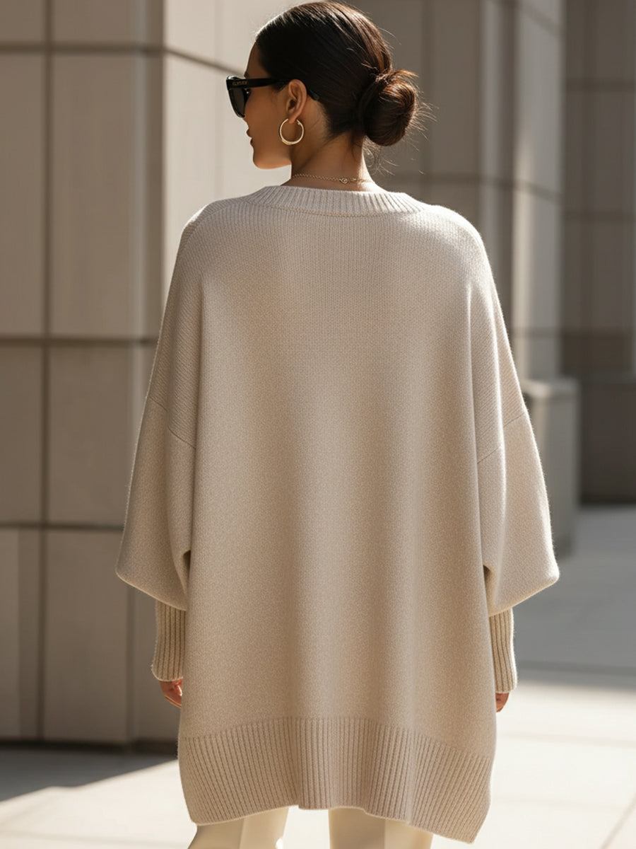 Izzie - Draped Poncho