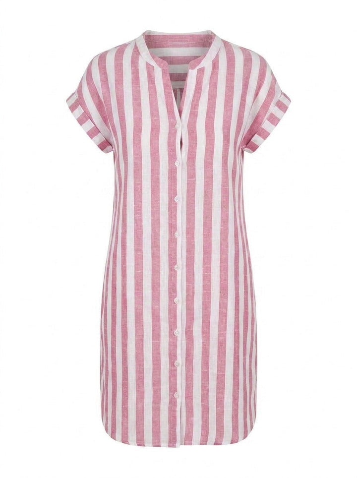 Camelia - Fluid Shirt Dress
