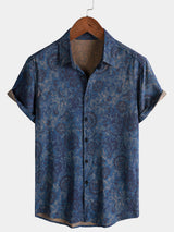 Leoric - Lightweight Short-Sleeve Floral Shirt
