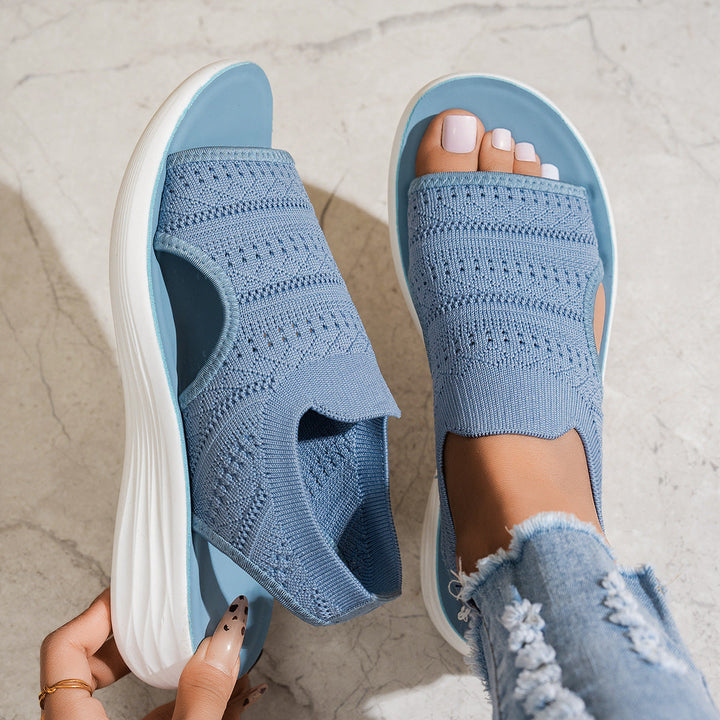 Aerin - Cushioned Platform Sandals