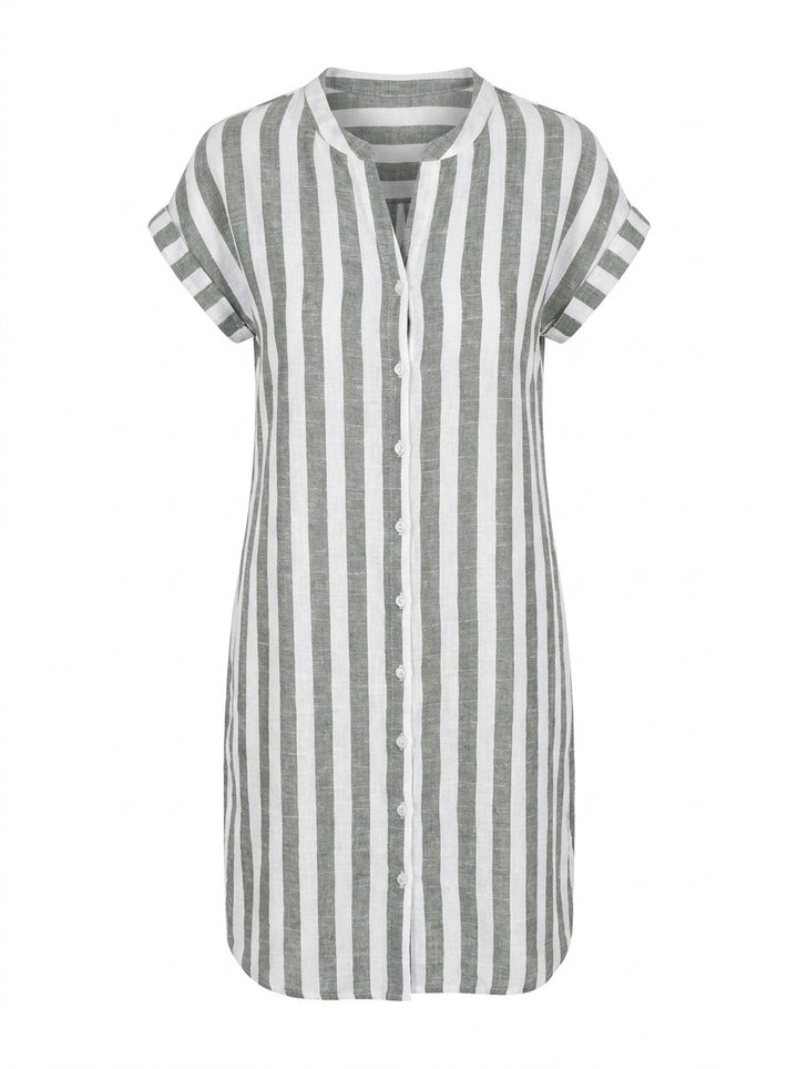 Camelia - Fluid Shirt Dress
