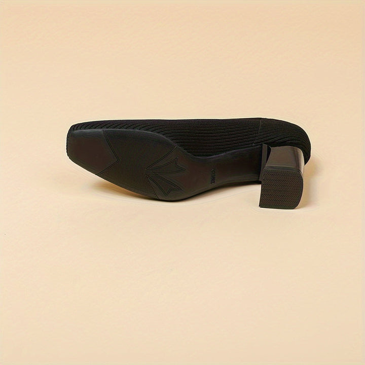 Hetty - Square-Heeled Court Shoe