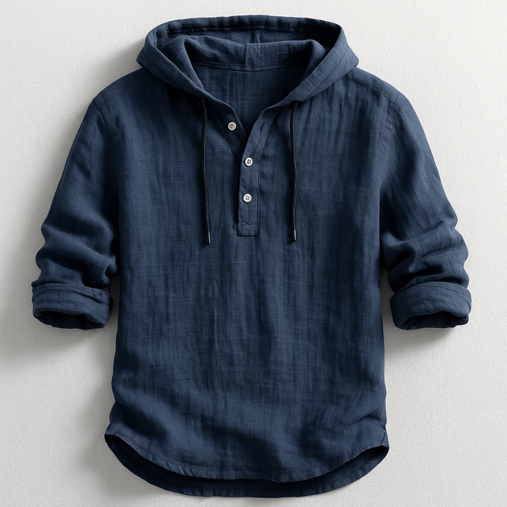 Daelor - Soft-Touch Hooded Shirt