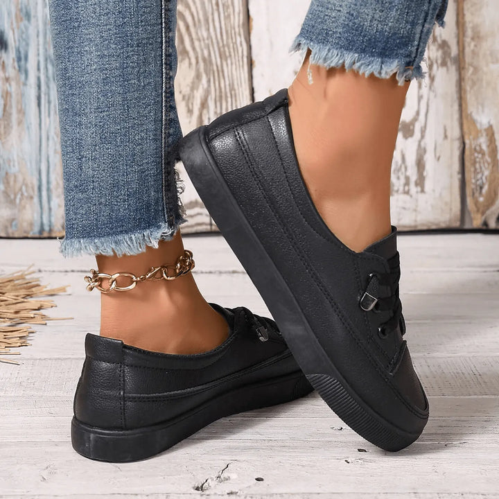 Elowise - Cushioned Lace Up Trainers