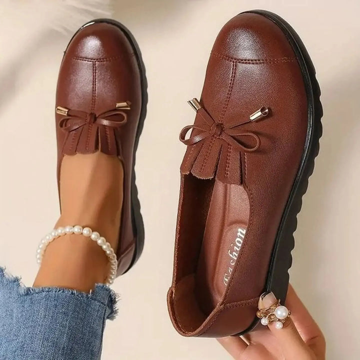 Inez - Cushioned Slip-On Loafers