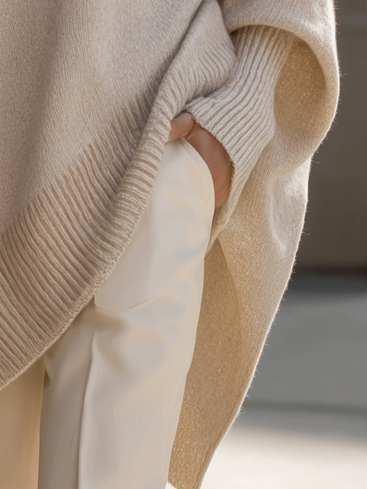 Izzie - Draped Poncho
