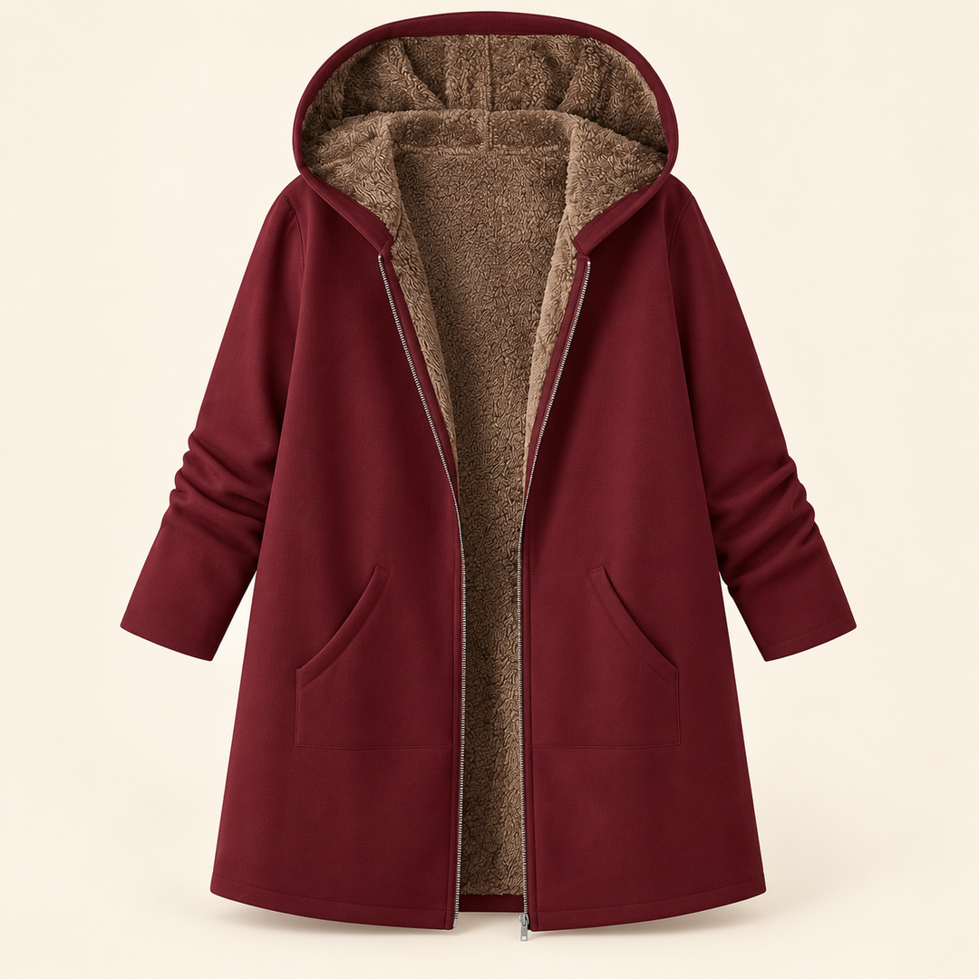 Nadja - Hooded Longline Coat