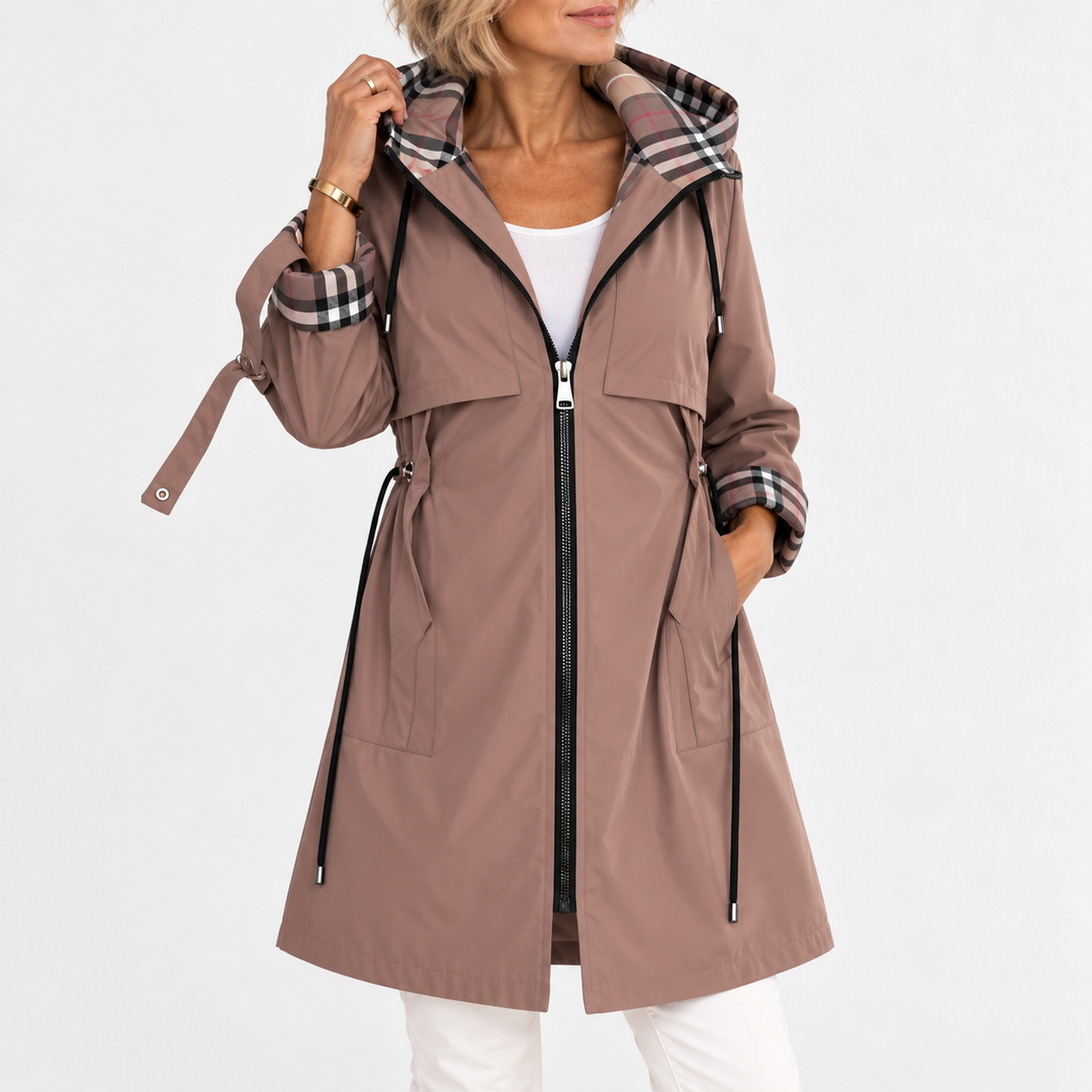 Thirza - Weatherproof Hooded Coat