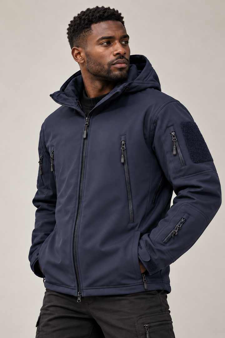 Arno - Hooded Slim-Fit Jacket