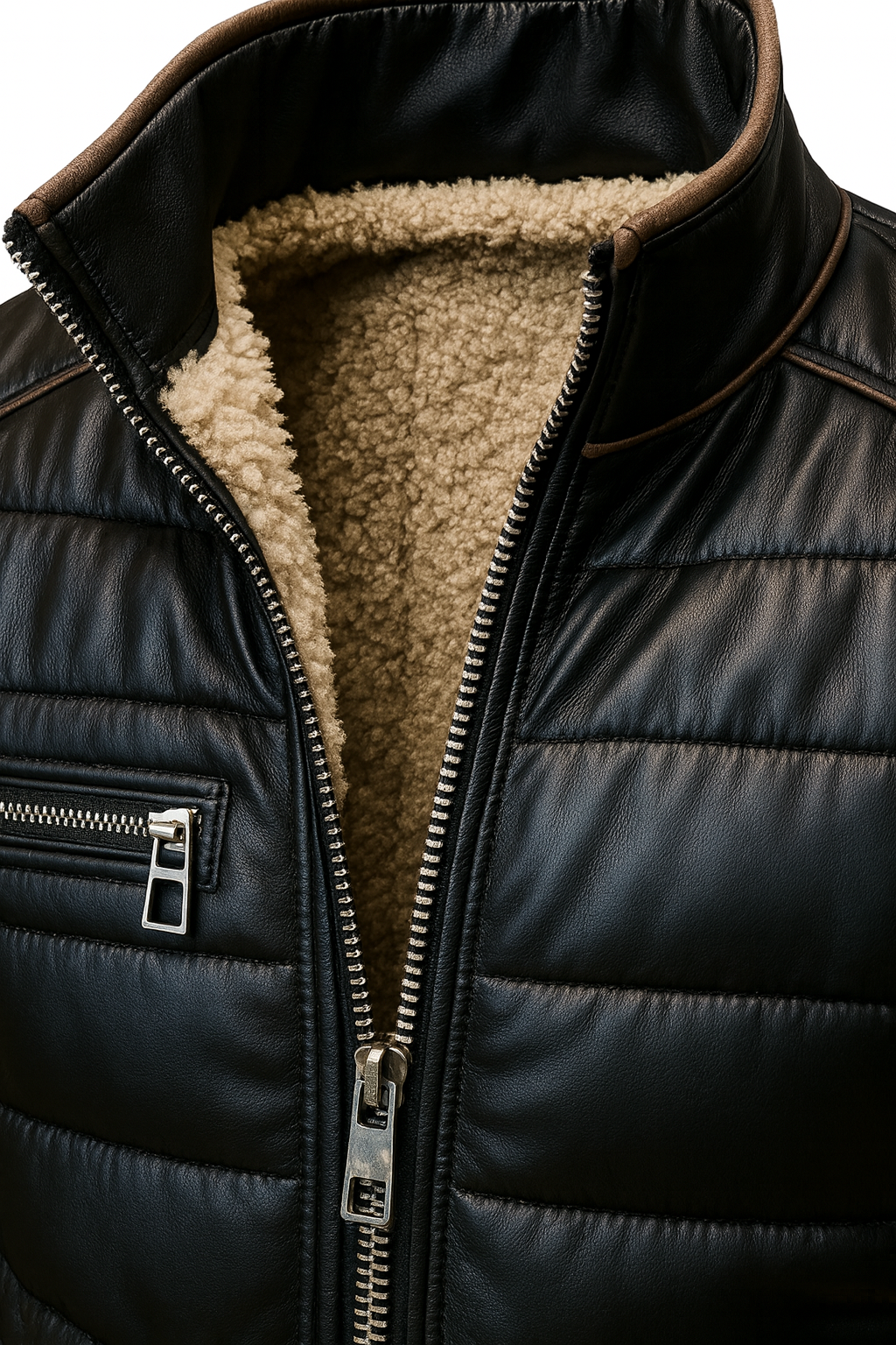 Monty - Quilted High-Collar Jacket