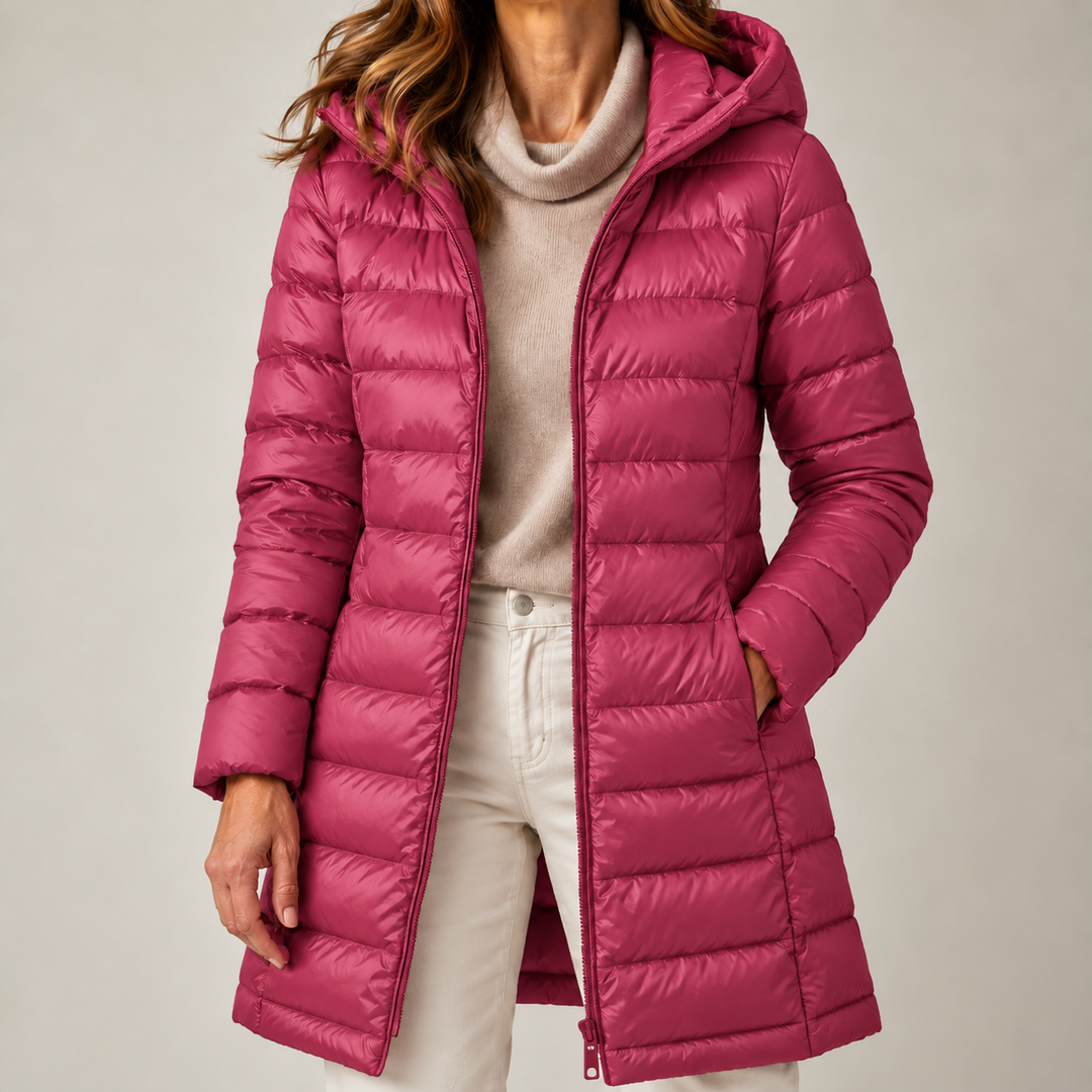 Kaelin - Heavyweight Longline Hooded Puffer Coat