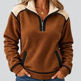 Coraia - Plush Half-Zip Pullover