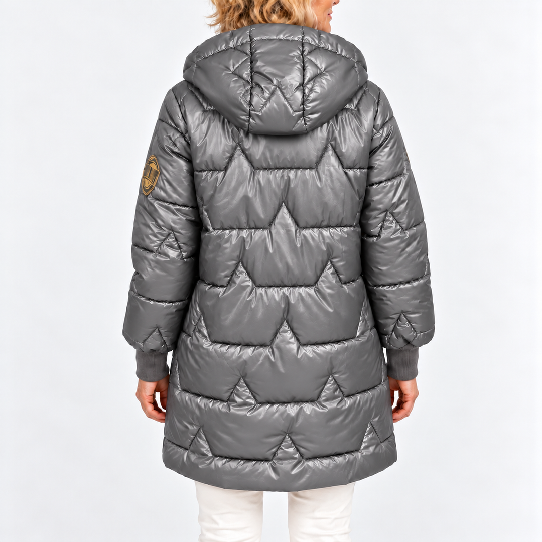 Unaise - Quilted Hooded Jacket