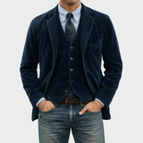 Kai - Classic Corduroy Tailored Blazer