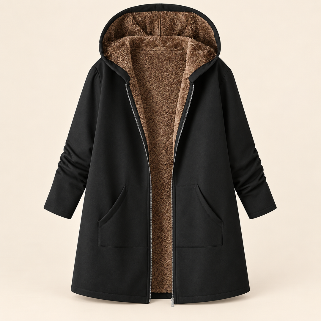 Nadja - Hooded Longline Coat