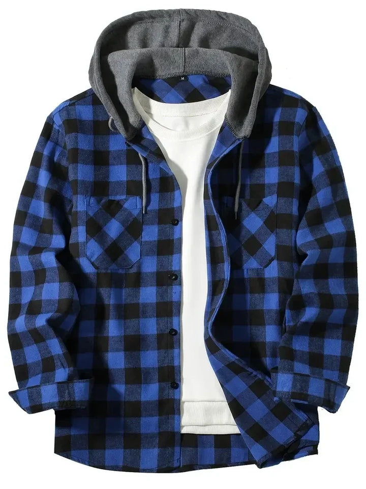 Jastor - Insulated Checked Jacket