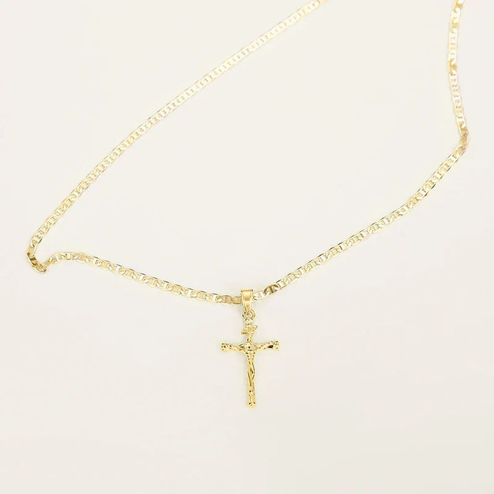 Bayford - Gleaming Cross Pendant Necklace