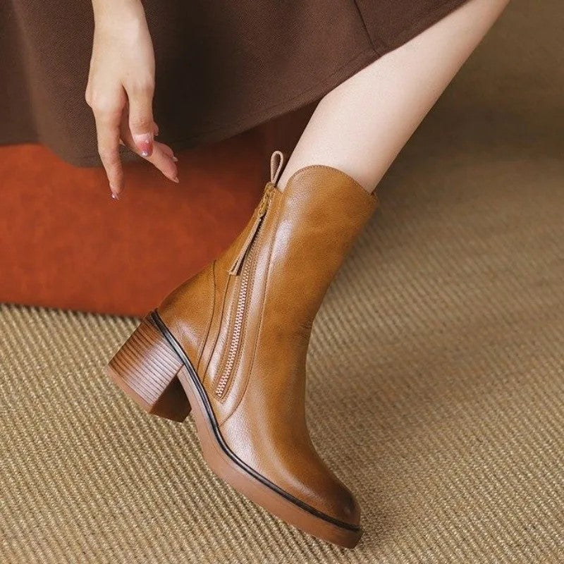 Kaelorie - Soft-Touch Ankle Boots