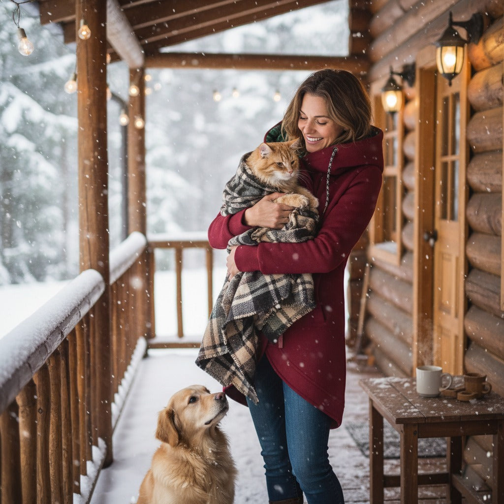 Malina - Soft-Touch Insulated Hooded Jacket