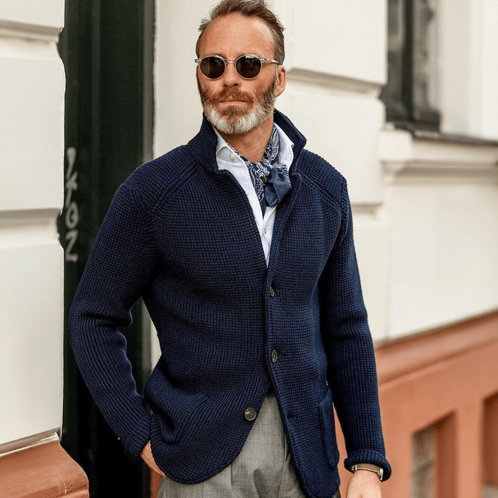 Reggie - Button-Front Cardigan
