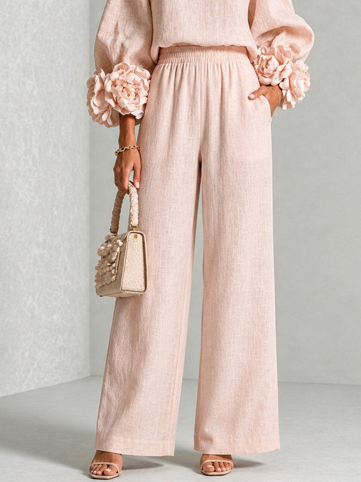 Alouenne - Airy Linen Two-Piece Set