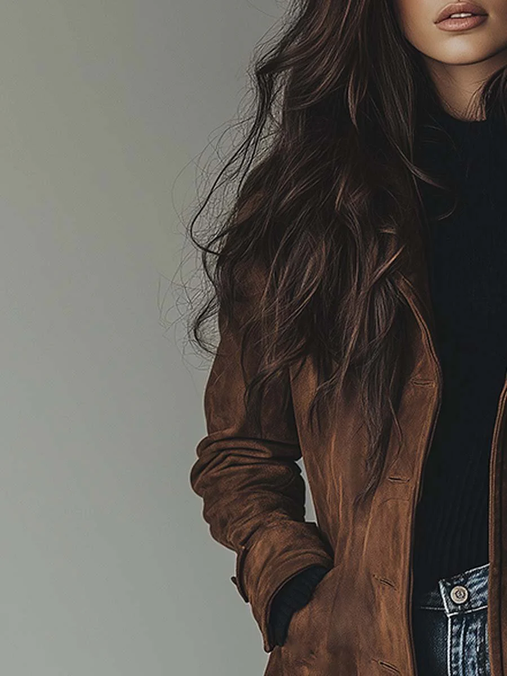 Ferlina - Soft-Touch Trench Coat