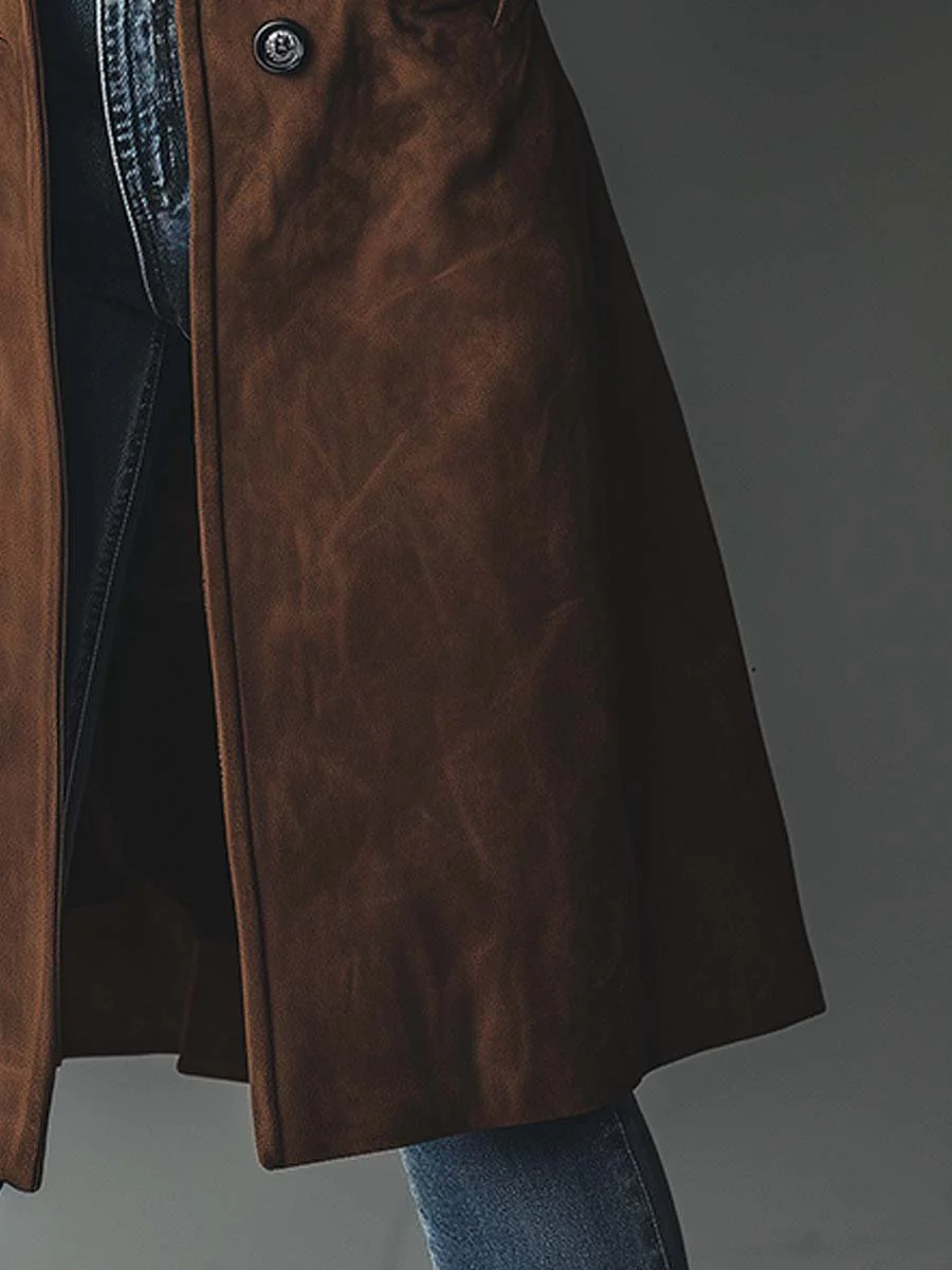 Ferlina - Soft-Touch Trench Coat
