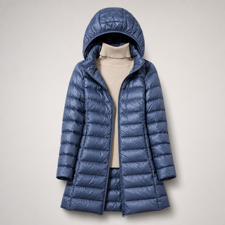 Kaelin - Heavyweight Longline Hooded Puffer Coat