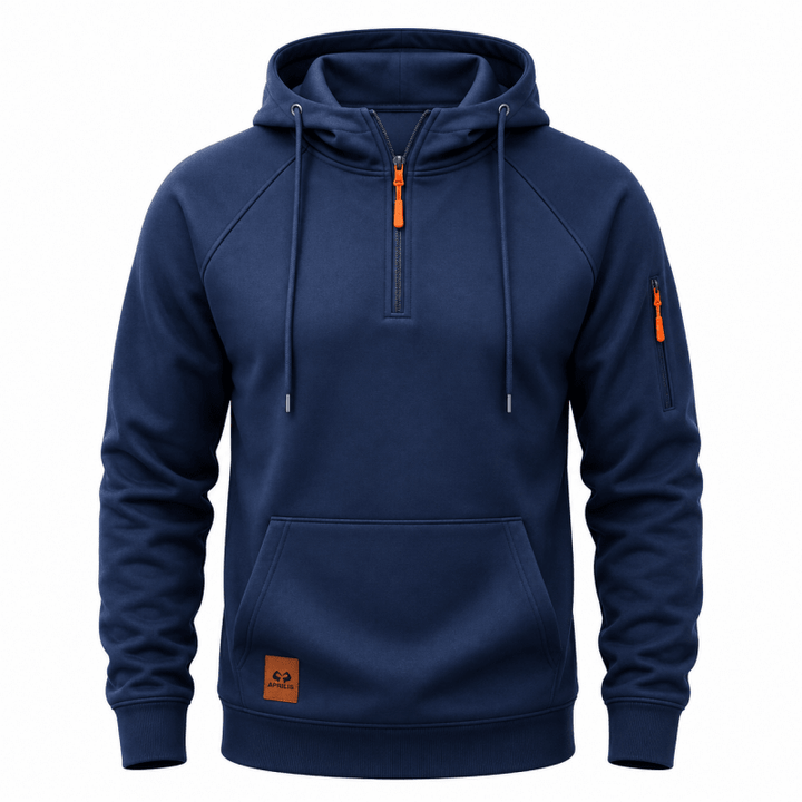 Zeke - Quarter-Zip Hooded Sweatshirt