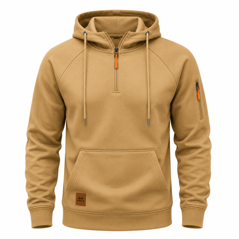 Zeke - Quarter-Zip Hooded Sweatshirt