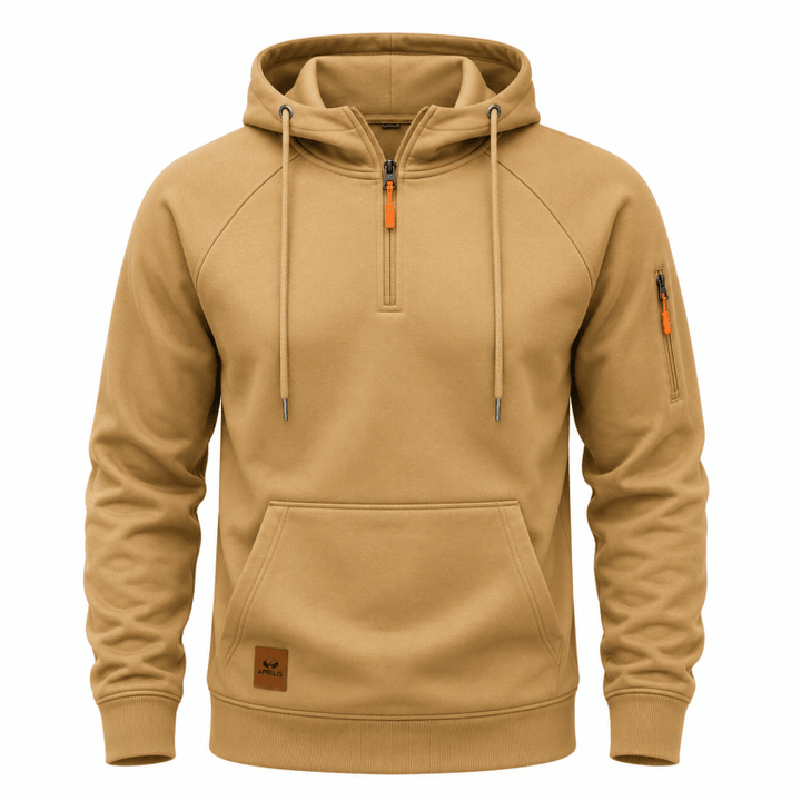 Zeke - Quarter-Zip Hooded Sweatshirt