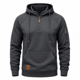 Zeke - Quarter-Zip Hooded Sweatshirt