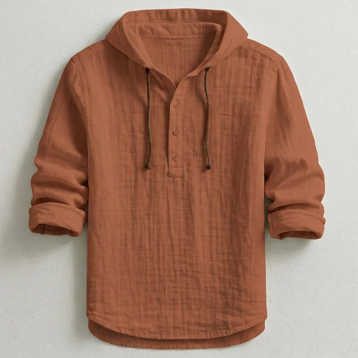 Daelor - Soft-Touch Hooded Shirt