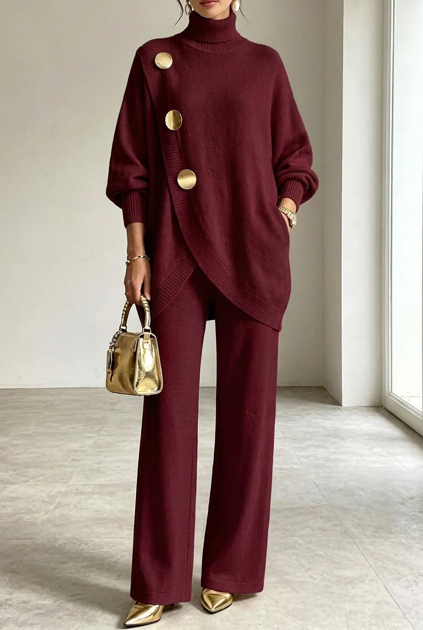 Minta - High Neck Co-ord Set