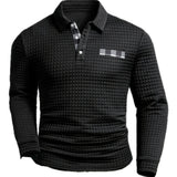Eurig - Textured Long-Sleeve Checked Shirt