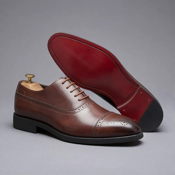 Arvid - Premium Cap-Toe Oxford Shoes