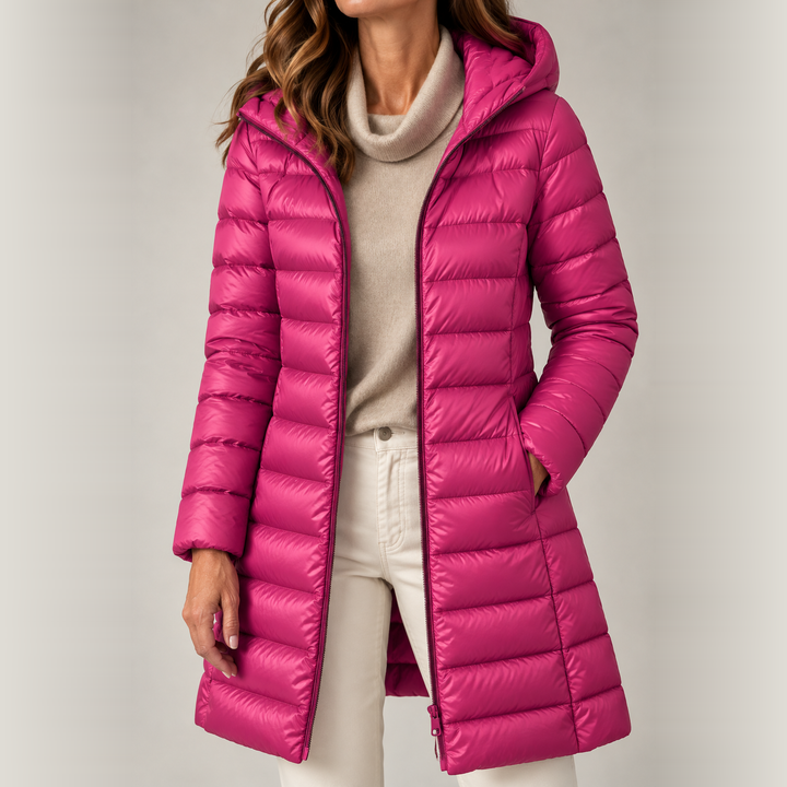 Kaelin - Heavyweight Longline Hooded Puffer Coat