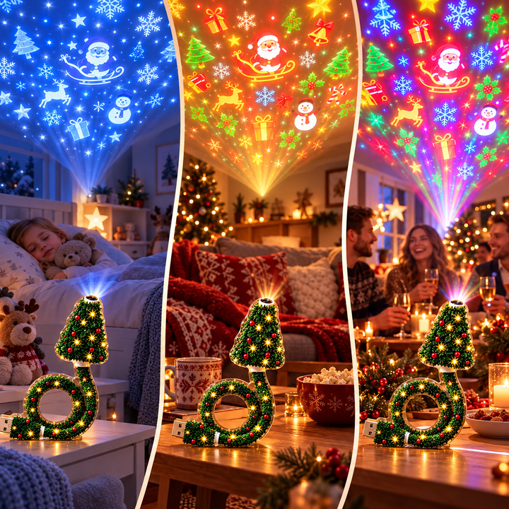 Festelle - Christmas Tree LED Projection Light