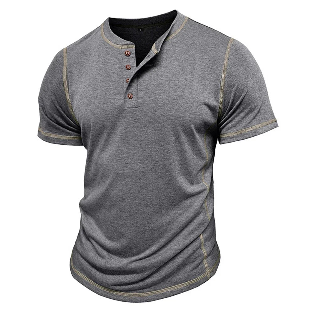Bardwell - Soft-Touch Henley T-Shirt