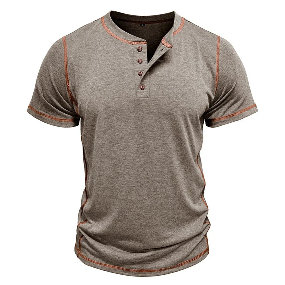 Bardwell - Soft-Touch Henley T-Shirt