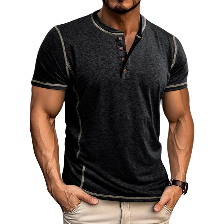 Bardwell - Soft-Touch Henley T-Shirt