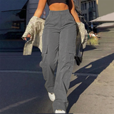 Liana - Soft-Touch Cargo Trousers